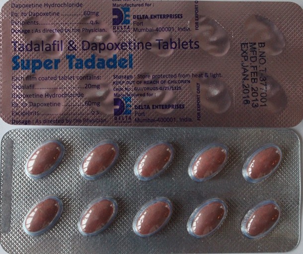 Дапоксетин 90мг (Dapoxetine).10таб