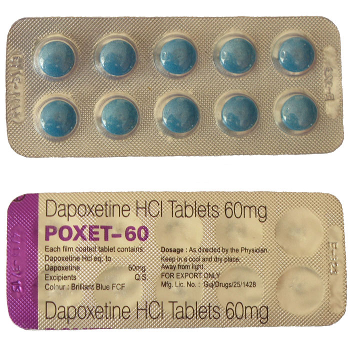Отзывы о товаре Дапоксетин 60 мг. (Poxet)